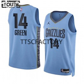 Dres Memphis Grizzlies Danny Green 14 Jordan 2022-23 Statement Edition Plava Swingman - Dječji